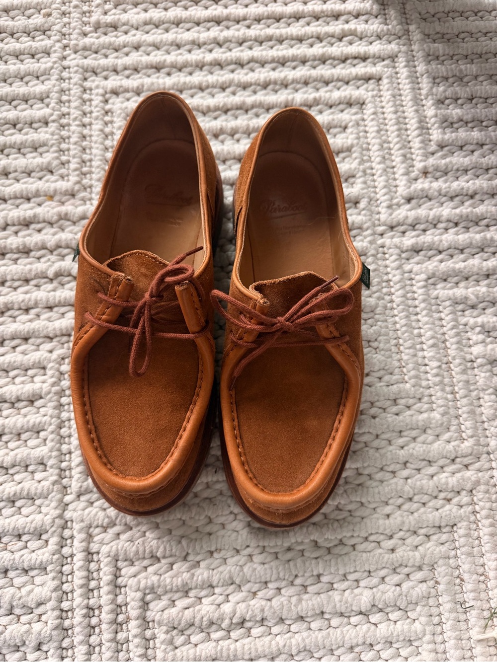 Paraboot Suede Michael Derby Shoe - Picture 4 of 11